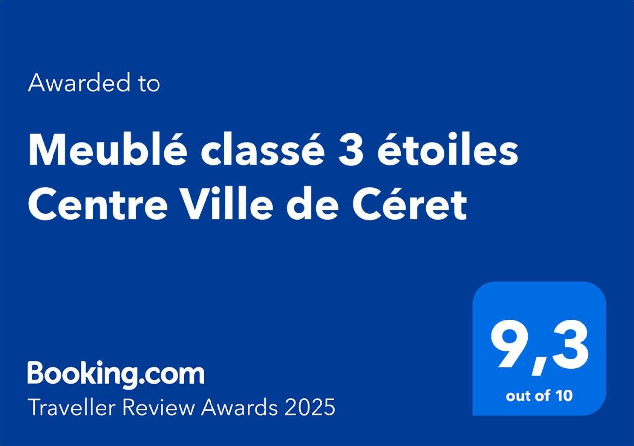 Meuble Classe 3 Etoiles Centre Ville De Ceret Luaran gambar